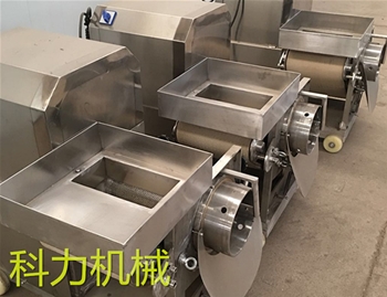 魚肉采肉機應用——小型魚丸生產線